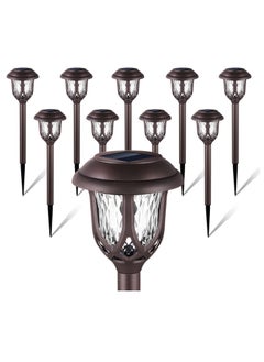Y&D Solar Lights Outdoor Decorative, Pathway Outdoor, Powered Garden Yard for Walkway Sidewalk Driveway  - Image 1