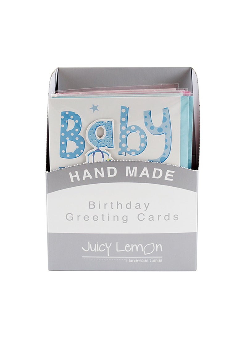 EuroWrap Juicy Lemon Baby Boy & Girl Greeting (Code-50) Card, Pack of 1 - Image 2