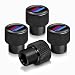 QOMAGO Car tire Valve stem Covers M 3 Color Large car Logo tire Valve caps Metal Material car Exterior Accessories - Image 2