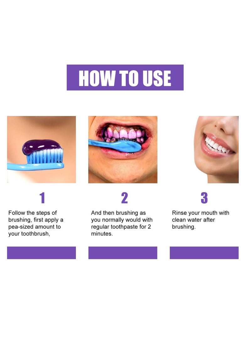 EELHOE Teeth Whitening Toothpaste Whitening Teeth Removing Stains Odor Oral Care - Image 4