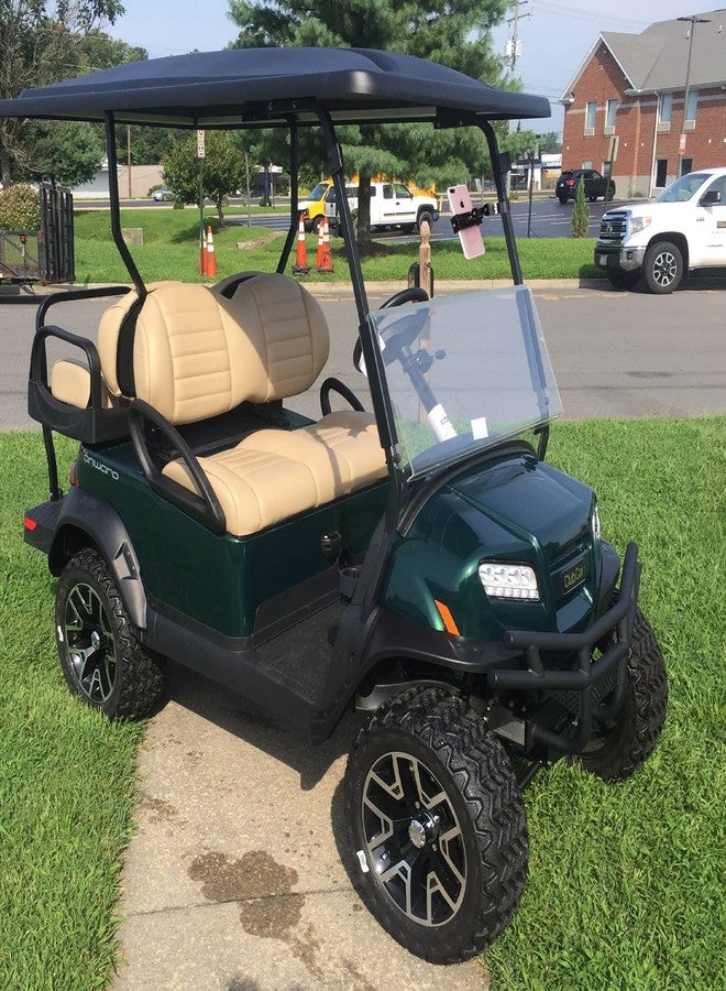 iTODOS Cell Phone Holder Mount Clip for Golf Cart,Wheelchair Walker,Stroller,Spin Bike, Table, Clamp Fits iPhone,Galaxy, Nexus,Most Phones and GPS up to 4" Wide,Aluminum Alloy Material - Image 4