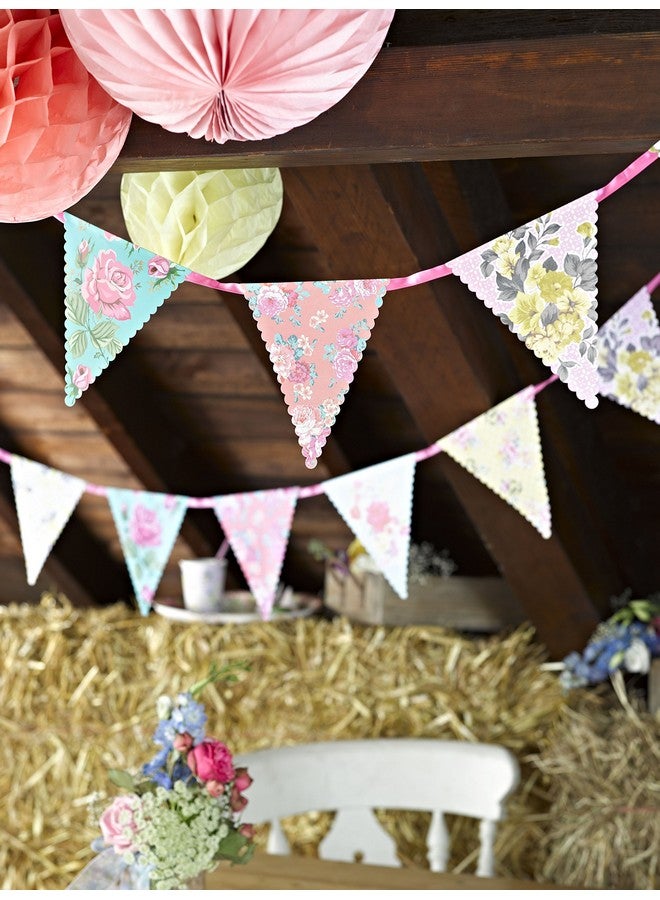 توكينج تيبلز طاولات ثرية | ١٣ قدمًا | إكليل زهور ورقي عتيق، رائع حقًا، زينة عيد الأم لأعياد الميلاد، حفلات الحديقة، شاي ما بعد الظهيرة، حفل استقبال مولود جديد، ديكور غرفة نوم ابنتك - Image 4