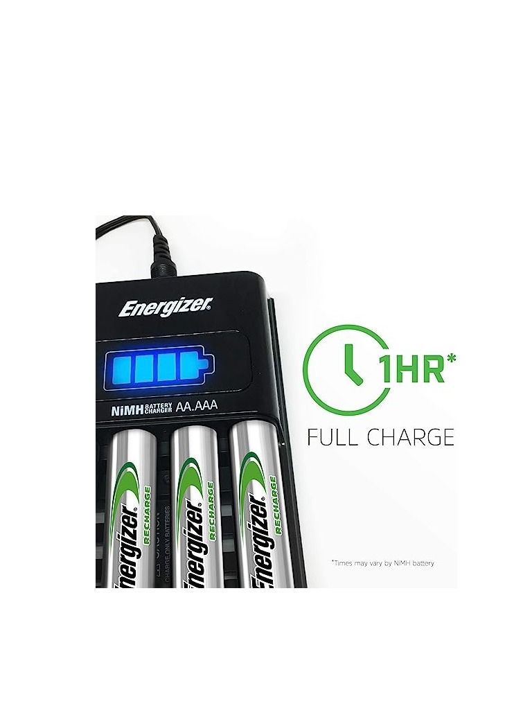 Energizer AAA Rechargeable Battery Pack of 4 - Image 3