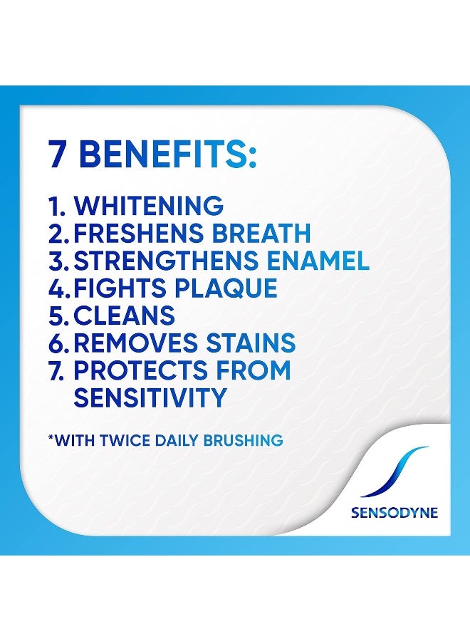 Sensodyne Multi Care Plus Whitening Toothpaste 50ml - Image 3