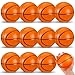 MiniInflat 12 Pcs 4 Mini Foam Basketballs for Kids Adults Squeeze Stress Ball Safe Soft Replacement Beach Pool Basketball for Indoor Hoop Toddler Quiet Bouncy Sport Game Orange - Image 2