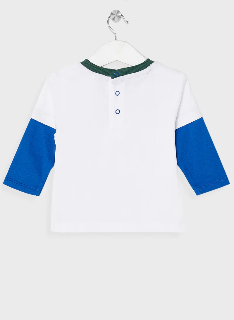 GUESS Kids Printed T-Shirt With Active Pants Set
