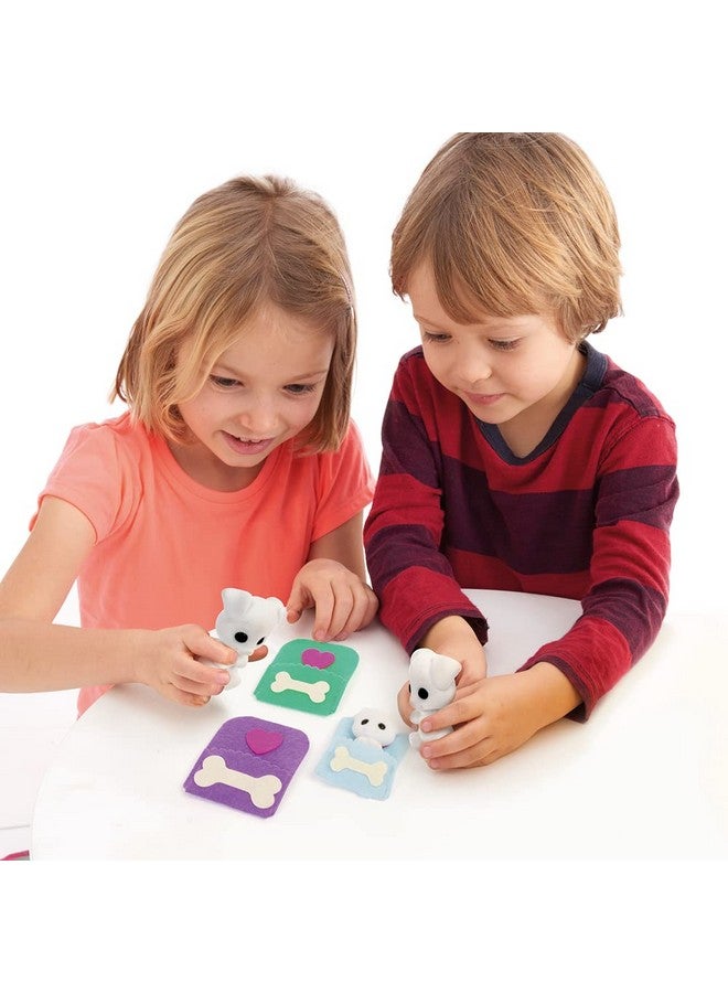 PlayMonster Fuzzikins Dozy Dogs Fuzzy Coloring Arts & Crafts And Toy Design It And Redesign It For Ages 4+ - Image 4