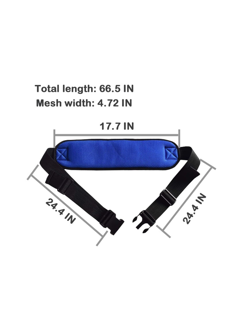إسكدنيا حزام الأمان على كرسي متحرك قابل للتعديل حزام الأمان على كرسي متحرك قابل للتعديل حزام الأمان على كرسي متحرك - Image 3