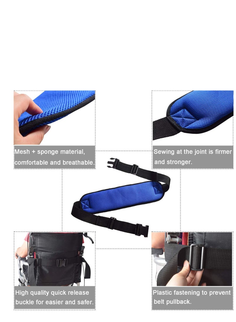 إسكدنيا حزام الأمان على كرسي متحرك قابل للتعديل حزام الأمان على كرسي متحرك قابل للتعديل حزام الأمان على كرسي متحرك - Image 4