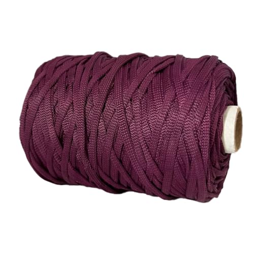 Crochela 4 MM Knitted Macrame Cord/Thread/Dori for Crochet, Knitting and Macrame (Weight : 250 Grams | Length : 100 Meters) (Purple) - Image 3