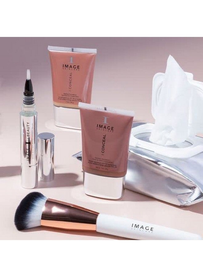 إيمدج مناديل تنظيف الوجه المنعشة من سكين كير آي بيوتي، تنظف وتزيل المكياج بشكل فعال مع الخيار والصبار، 30 قطعة - Image 4