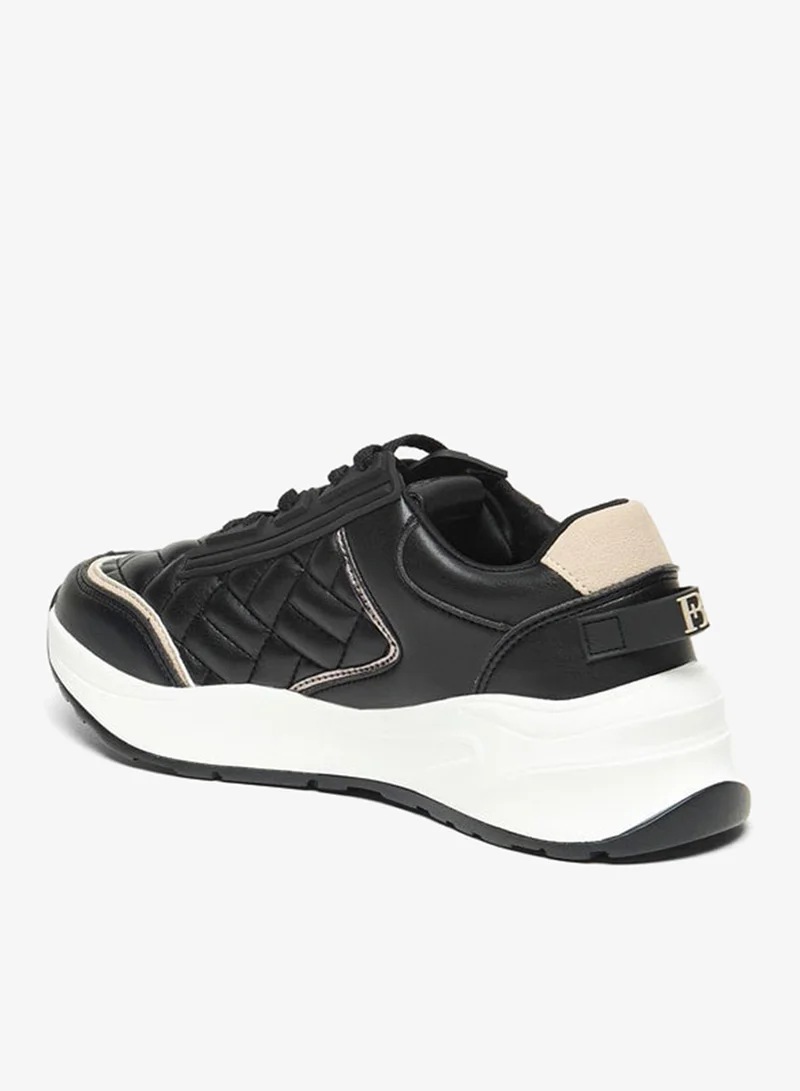 فلورا بيلا من شو إكسبرس سنيكرز مبطن بكاحل منخفض برباط