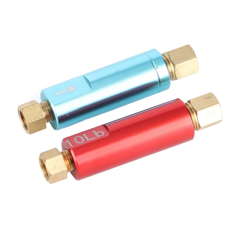 صمام متبقي عالمي 3/8-24NPT 1/8-27NPT معدني ممتاز مقاوم للصدأ - يحتفظ بضغط من 2 إلى 10 أرطال لخطوط فرامل الأقراص والطبلات - Image 2
