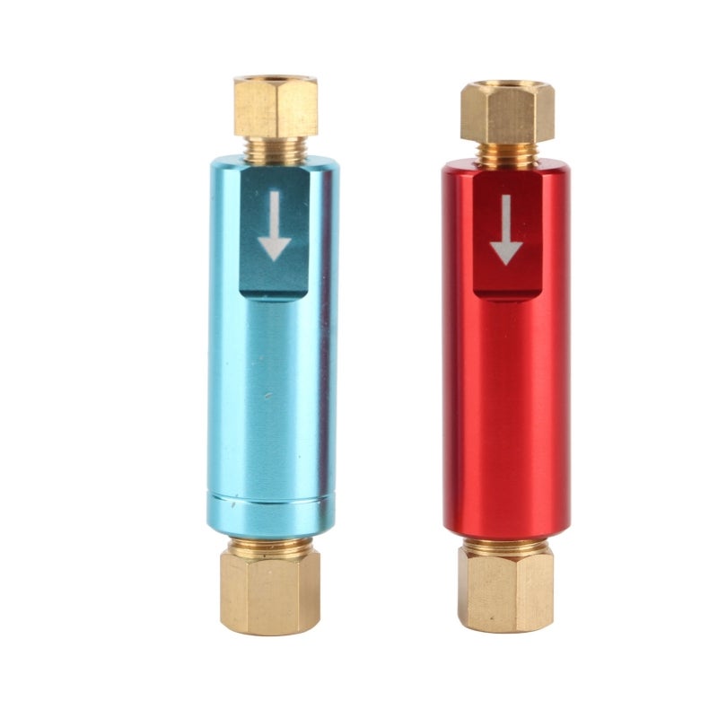 صمام متبقي عالمي 3/8-24NPT 1/8-27NPT معدني ممتاز مقاوم للصدأ - يحتفظ بضغط من 2 إلى 10 أرطال لخطوط فرامل الأقراص والطبلات - Image 1