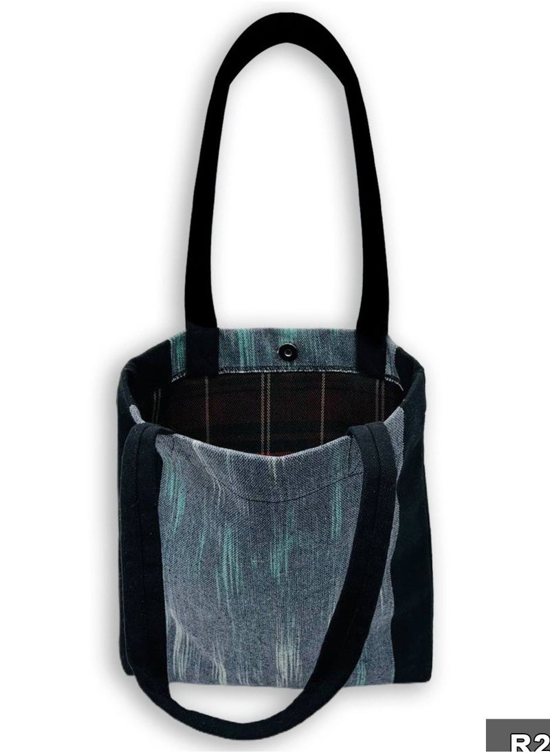 Gharibo Bags casual printed linen tote bag  - Image 3