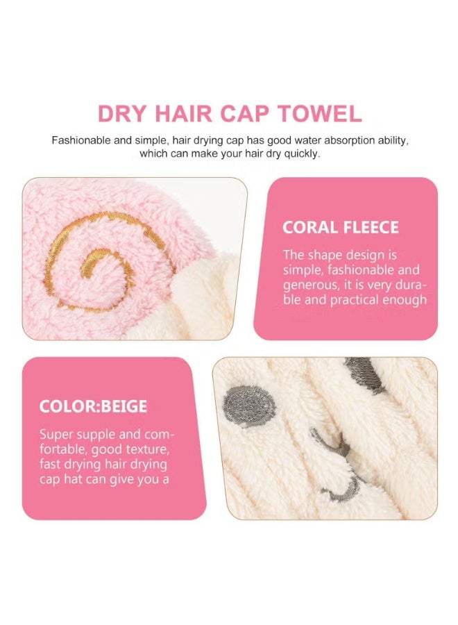 White Absorbent Quick Dry Hair D - Image 2