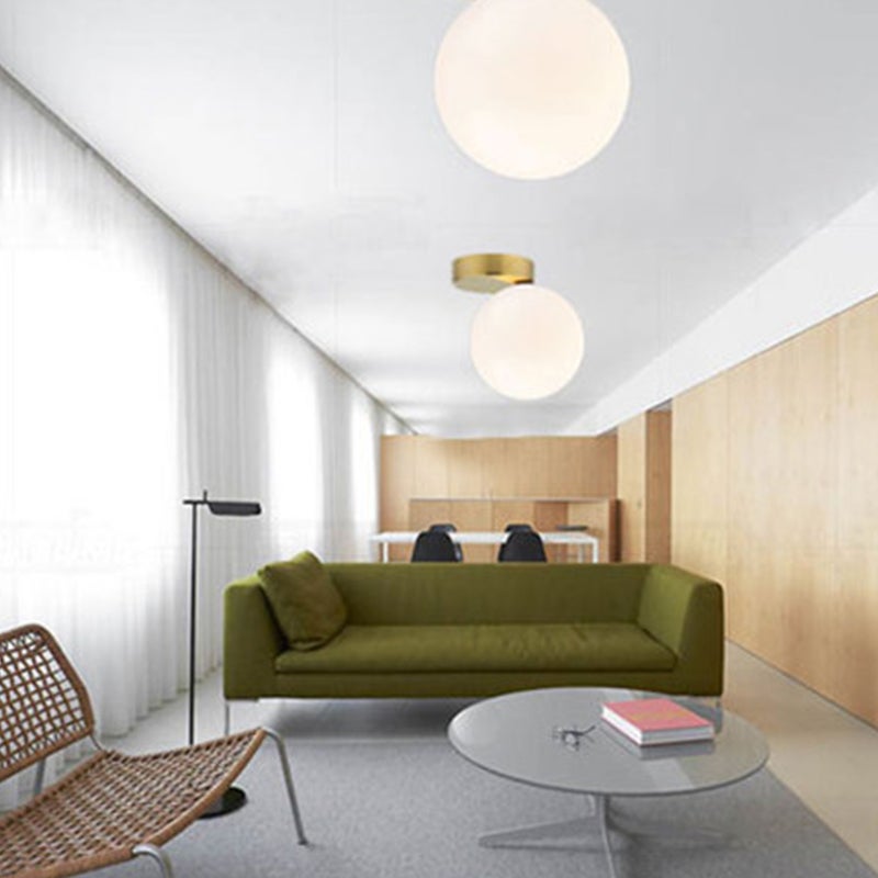 2pcs Modern Bedside Wall Light Round Decorative Lamp Stylish Household Corridor Wall Lamp For Home (Golden) - Image 5