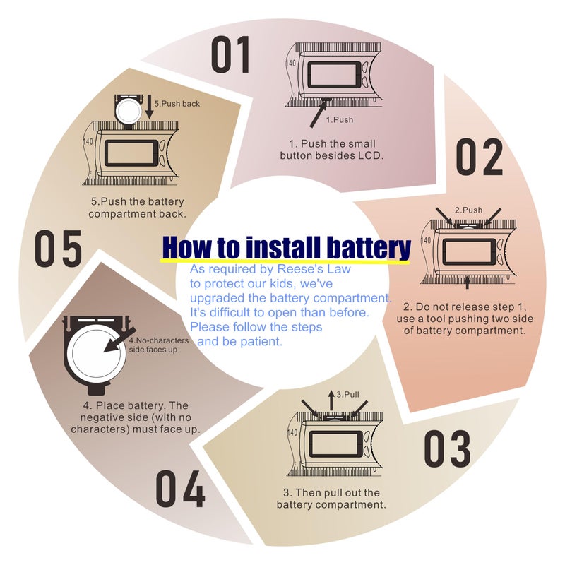GemRed 82305 Aluminum Digital Angle Finder Protractor - Image 5