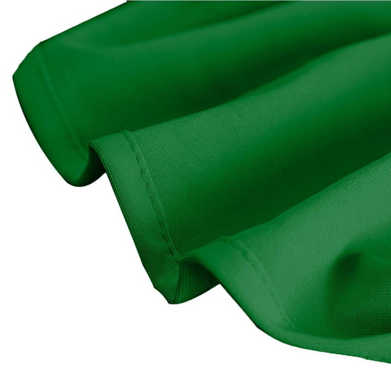 SINSSOWL 100 Pack Spandex Dark Green Chair Sashes for Wedding Stretch Chairs Bows Bands with Buckle for Party Birthday Banquets Engagement Christmas Events Decorations (Dark Green) - Image 5