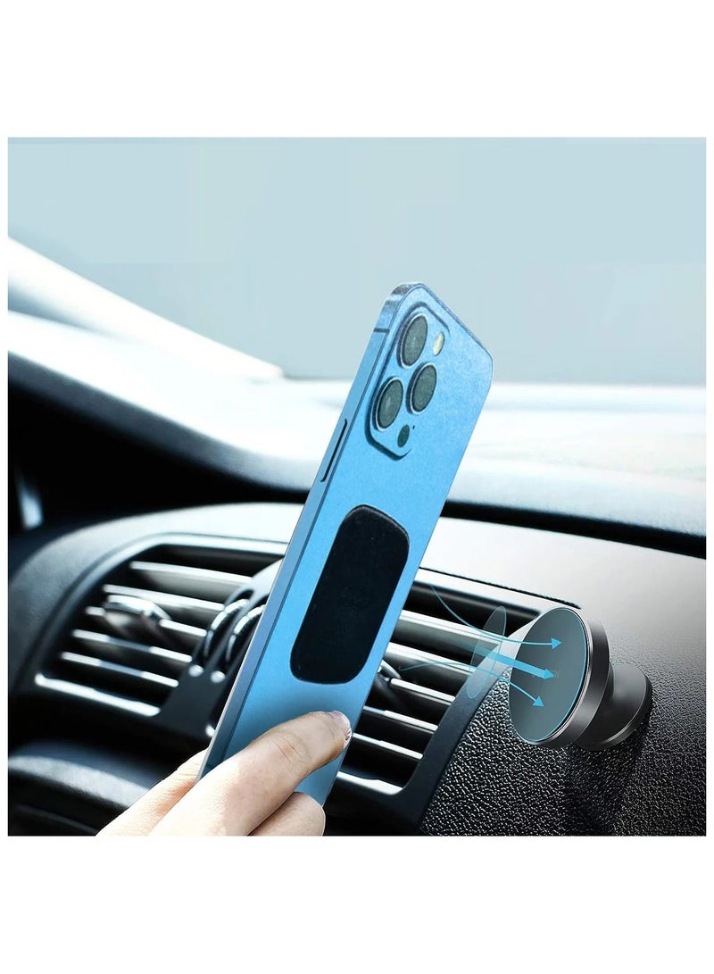 جو-ديز حامل جو-ديس 2 في 1 بلوحة جلدية GD-G030 مغناطيسي للهاتف – قاعدة تثبيت قوية وحامل سيارة للهواتف الذكية - Image 3