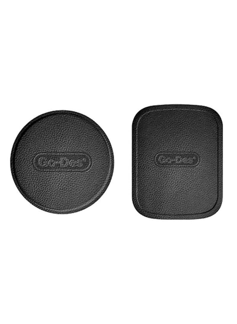 جو-ديز حامل جو-ديس 2 في 1 بلوحة جلدية GD-G030 مغناطيسي للهاتف – قاعدة تثبيت قوية وحامل سيارة للهواتف الذكية - Image 2