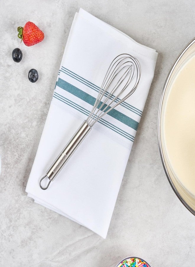 ريستورنت وير مضرب سلكي من الفولاذ المقاوم للصدأ مقاس 9 بوصات من ريستورانت وير - مضرب مطبخ ألماني قياسي بمقبض مريح، آمن للغسل في غسالة الأطباق - مضرب فرنسي متين للطبخ وخلط العجائن السميكة والصلصات - Image 3