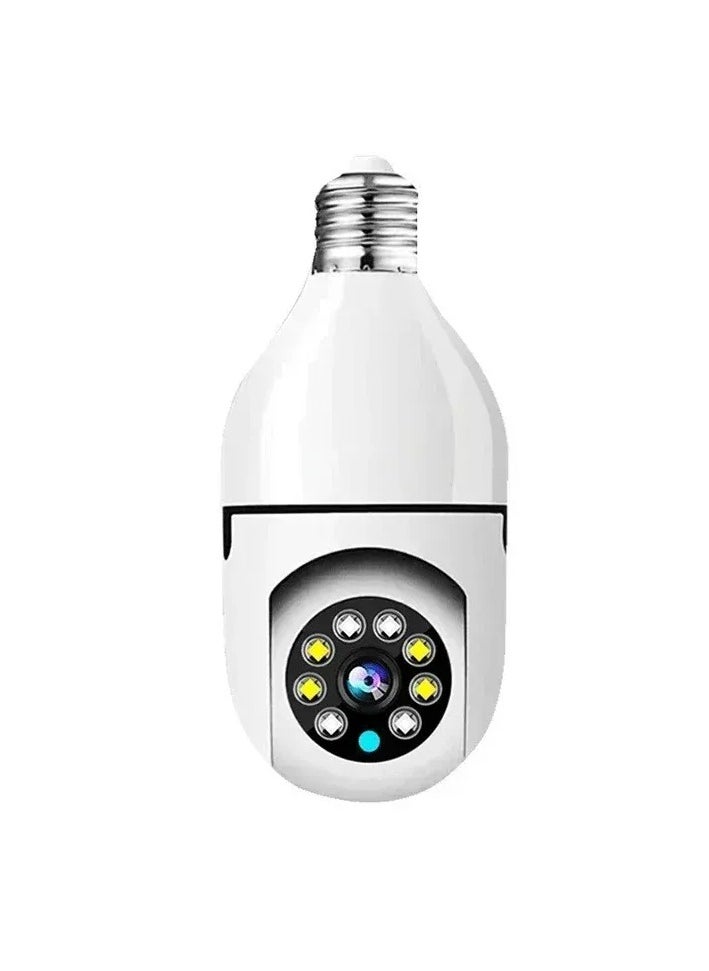 Generic - Wireless Tovnet Wifi Pan Tilt Light Bulb Security Camera 360 Degrees 3.0MP Cam Home Surveillance CCTV Panoramic IP Camera with Night Vision Smart Motion Detection - Image 1