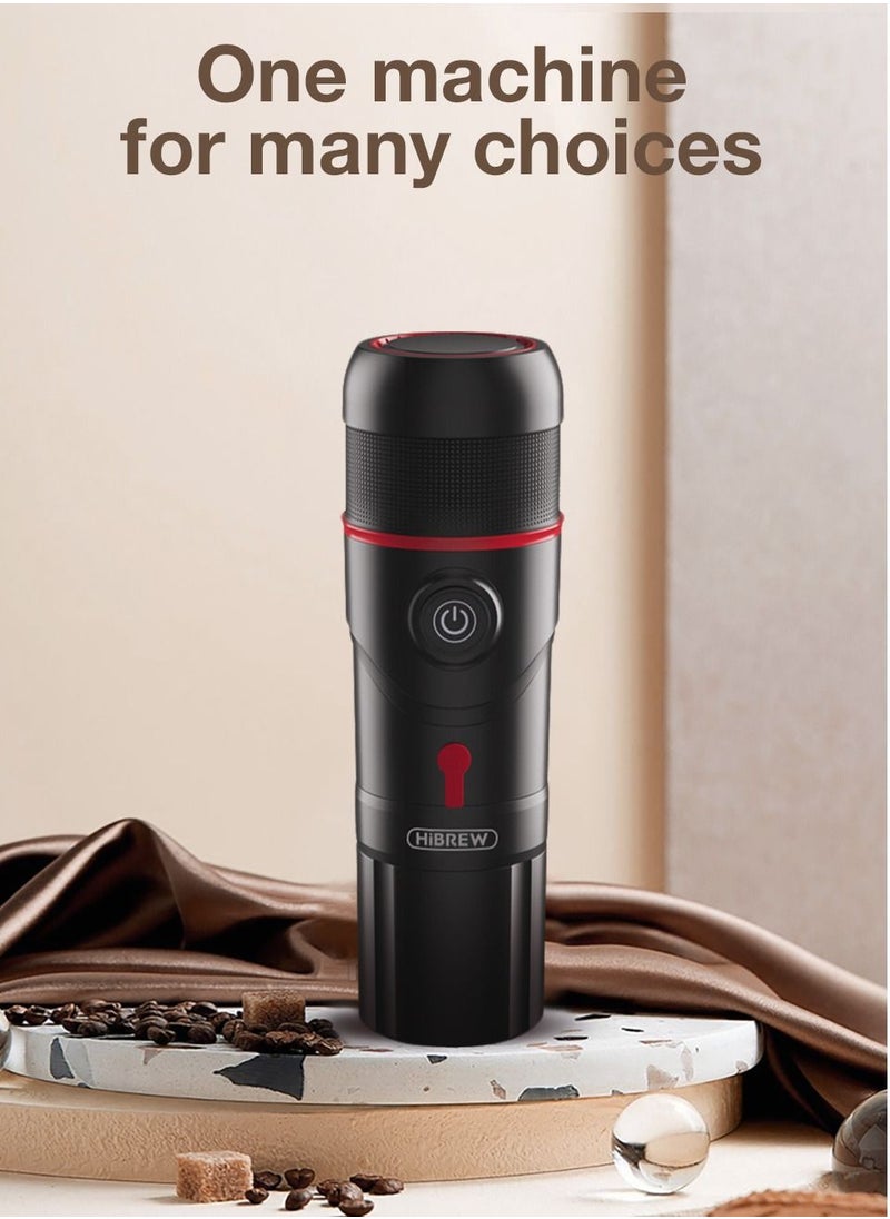 HiBREW Handheld Portable Travel Car Low Power Coffee Maker Usb Cafetera Portatil Portable Coffee Maker 80W  H4-UK-BAG-HOLDER
