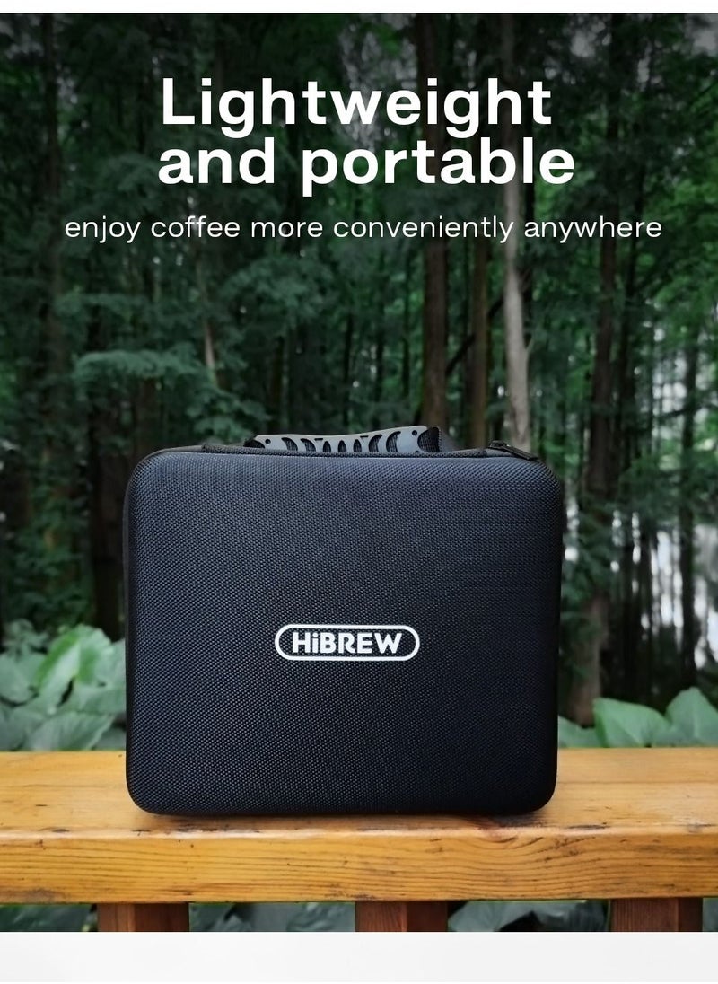 HiBREW Handheld Portable Travel Car Low Power Coffee Maker Usb Cafetera Portatil Portable Coffee Maker 80W  H4-UK-BAG-HOLDER