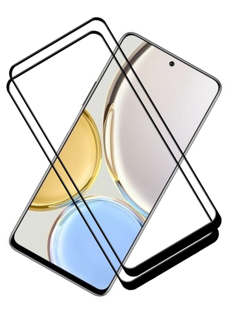 ACLIX 2 Pieces Antistatic ESD Dustproof Premium Quality High Definition Tempered Glass Screen Protector Designed For Honor X9 - Image 1