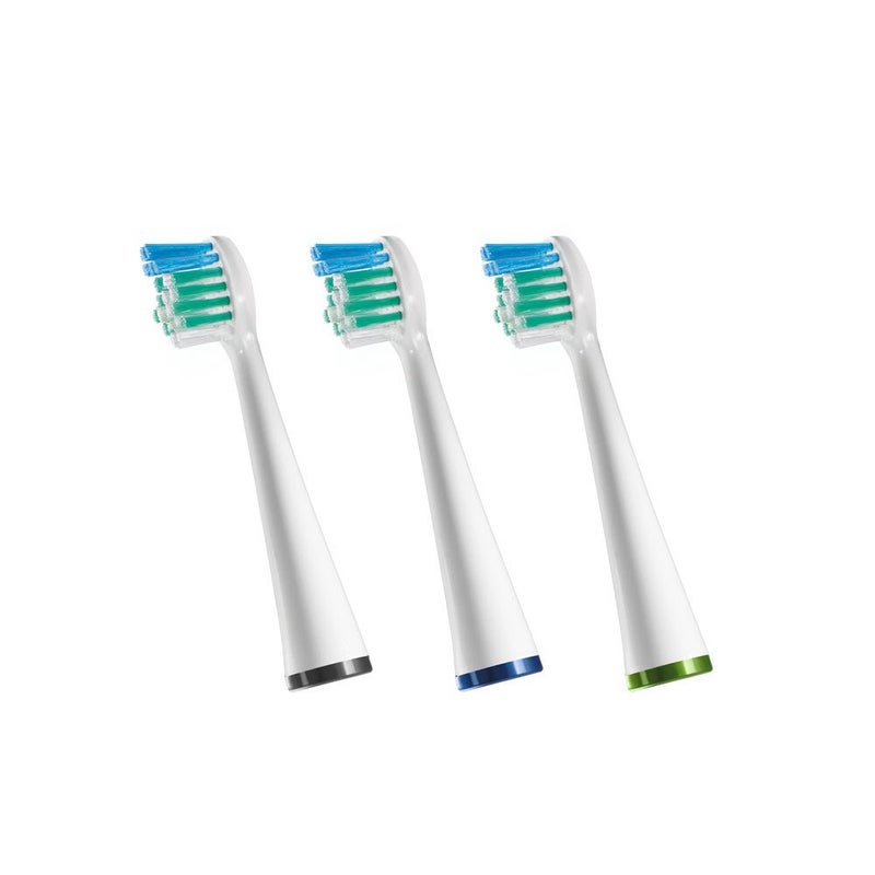 Waterpik Compact Brush Heads Replacement Tooth Brush Heads For Former SensonicComplete Care Models SRSB3W 3 Count - Image 1