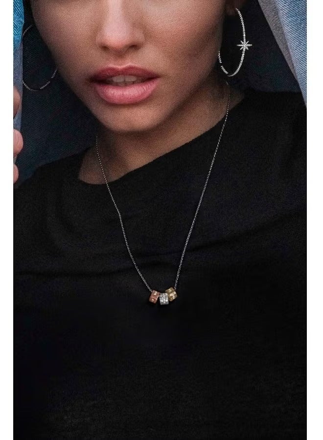 MONACO APM Morse Code Adjustable Necklace for Women TC6350XTRH - Image 2