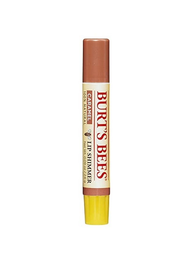 Burts Bees Lip Shimmer For Women, Caramel, 0.09 Ounce  - Image 4