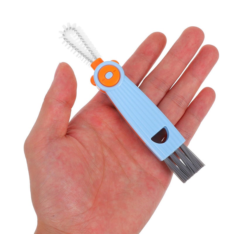 Mini Cleaning Brush Set 3pcs Cup Gap Bottle Scrubbing Tight Space Portable - Image 4