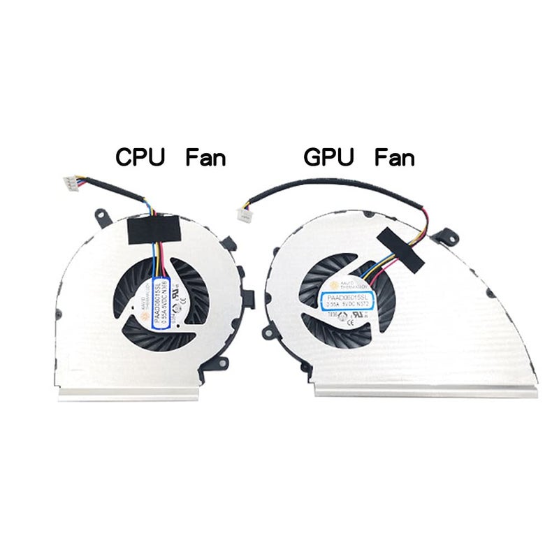 مراوح تبريد بديلة جديدة لجهاز MSI GE72VR GP72VR GL72VR MS-179B، زوج واحد من مراوح ال��ابتوب - Image 3