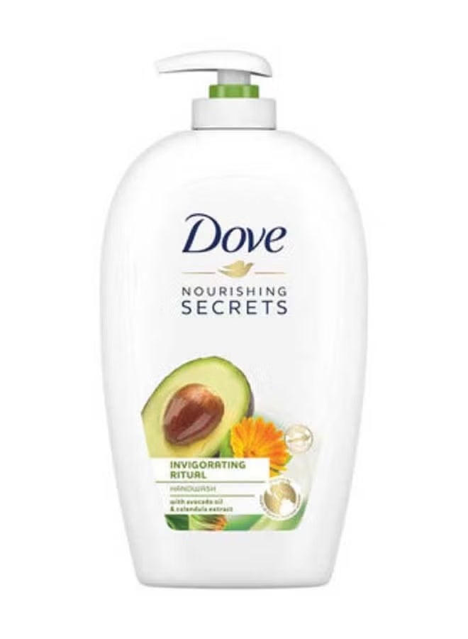 Dove Nourishing Secrets Invigorating Ritual Hand Wash With Avocado Oil And Calendula Extract 500ml