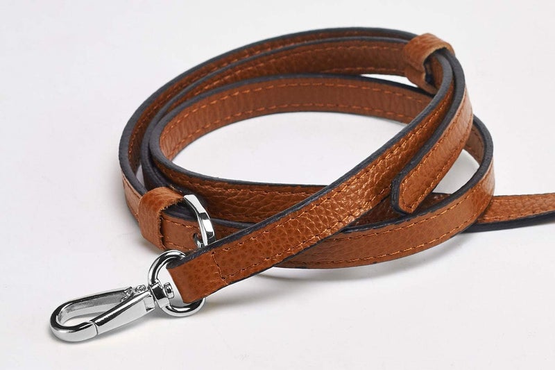 Live Up Full Grain Purse Strap Genuine Leather Replacement for Cross Body Bag Handbags - Image 2