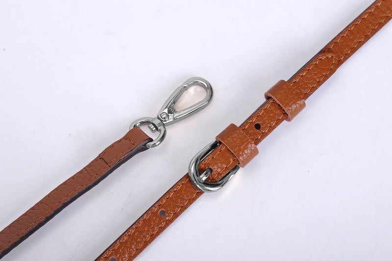 Live Up Full Grain Purse Strap Genuine Leather Replacement for Cross Body Bag Handbags - Image 5