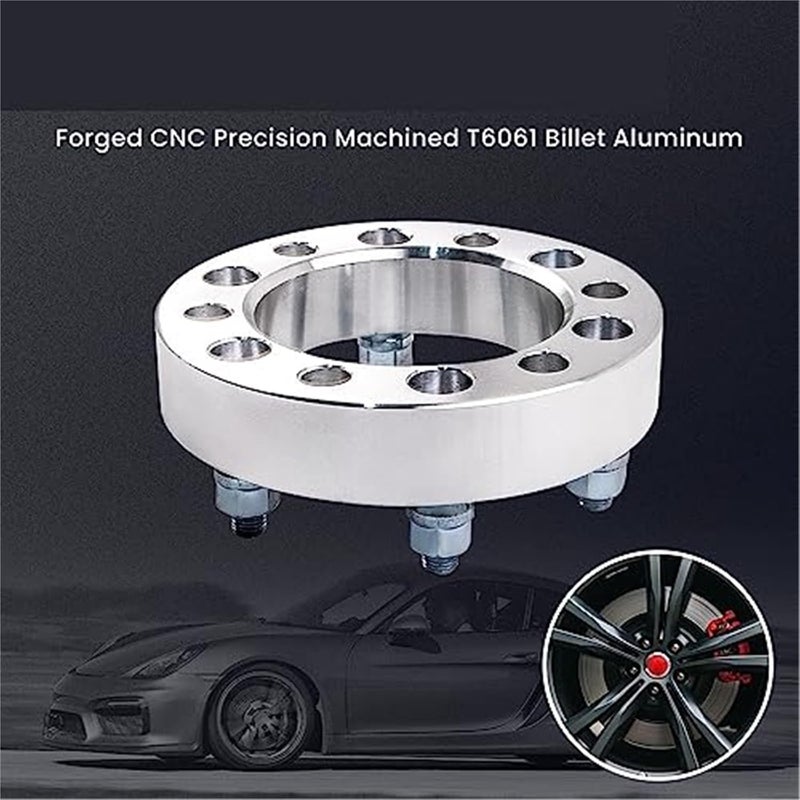 Wivplex 4pcs Aluminum Hubcentric Wheel Spacers 6x5.5 Inch - Image 5