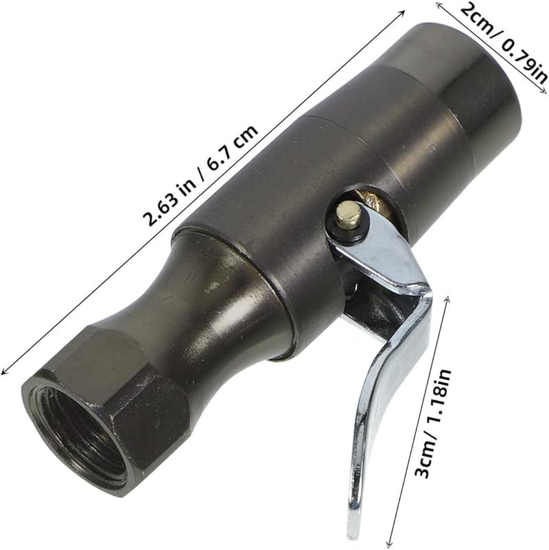 قفل فوهة نفخ الإطارات مصنوعة من النحاس اتصال آمن للسيارة والشاحنة والمركبة - Image 3