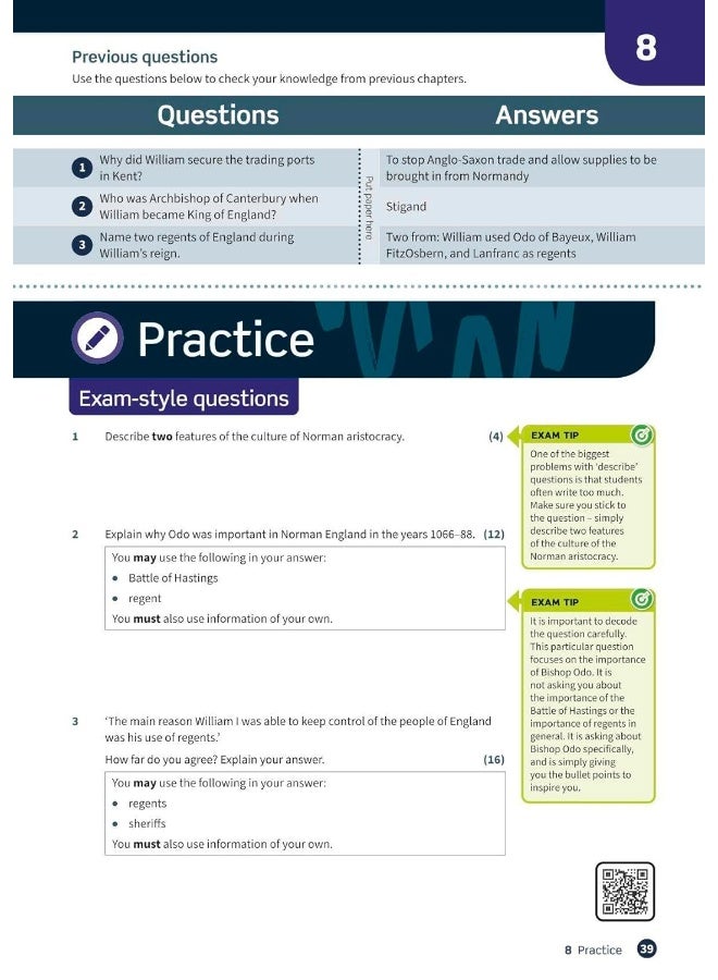 Oxford Revise: GCSE Edexcel History: Anglo-Saxon and Norman England, c1060-88 Complete Revision and Practice (Oxford Revise) - Image 2