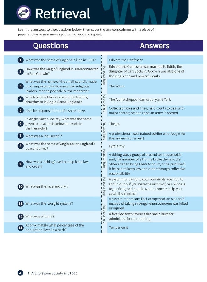 Oxford Revise: GCSE Edexcel History: Anglo-Saxon and Norman England, c1060-88 Complete Revision and Practice (Oxford Revise) - Image 4