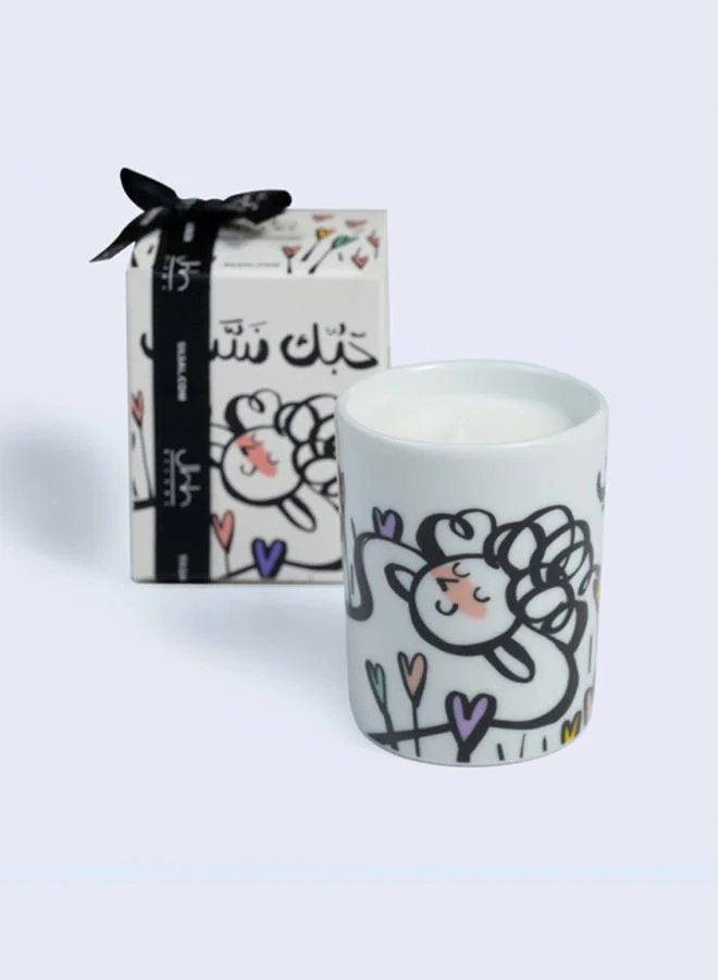 Silsal Hubbak Mandarin Candle (60g)