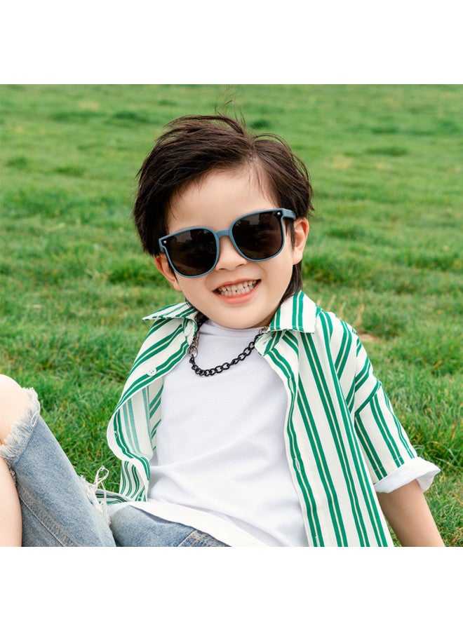 VVC نظارات شمسية قابلة للطي للأطفال - حماية من الأشعة فوق البنفسجية، نظارات شمسية صيفية للأولاد والبنات - Image 2