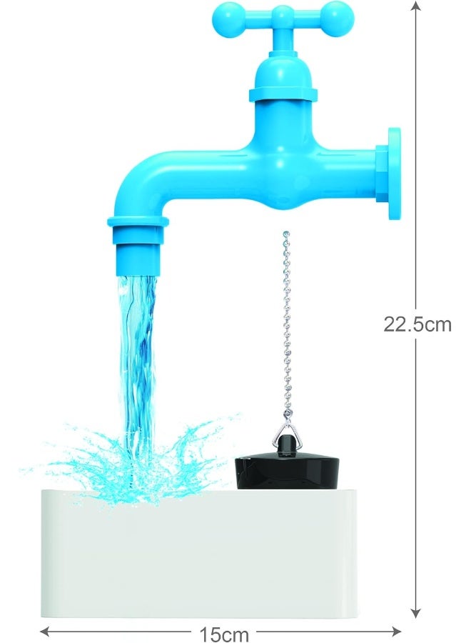 4M Green Science Magic Water Tap – DIY Floating Water Illusion Kit for Kids Ages 5+ – Fun STEM Science Toy That Teaches Water Circulation, Engineering & Optical Illusions – Educational Gift Set | 00-03458 - Image 4