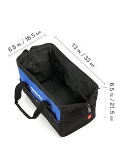 WORKPRO 13-inch Tool Bag Wide Mouth Tool Tote Bag with Inside Pockets for Tool Storage  - Image 2