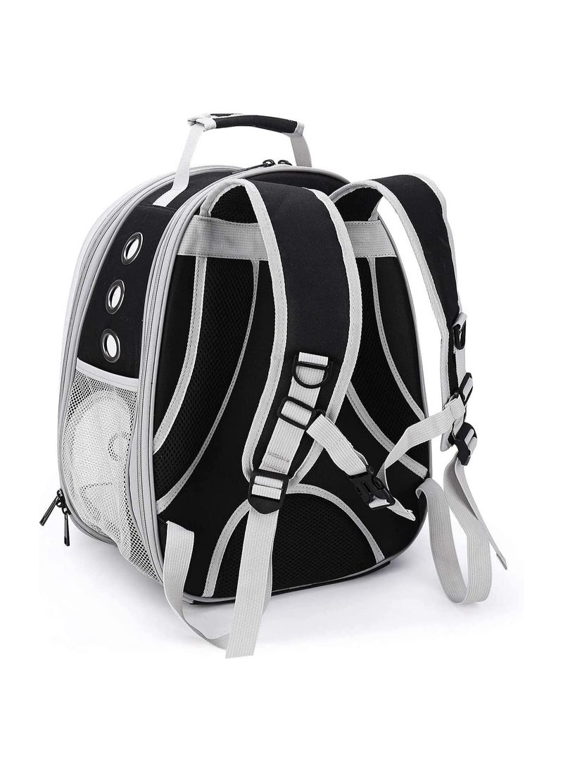 Cool Baby - COOLBABY expandable cat carrier backpacks, space capsule bubble pet carrier backpack for small dog, cat carrying backpack with transprent hard Window. - Image 1