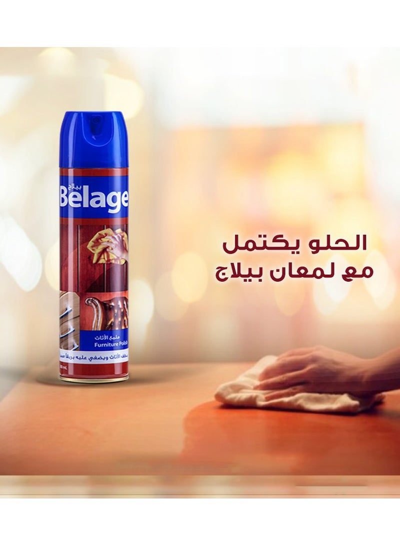 بيلاج ملمع للأثاث 300ملليلتر  - عبوة من 6 قطع - Image 4
