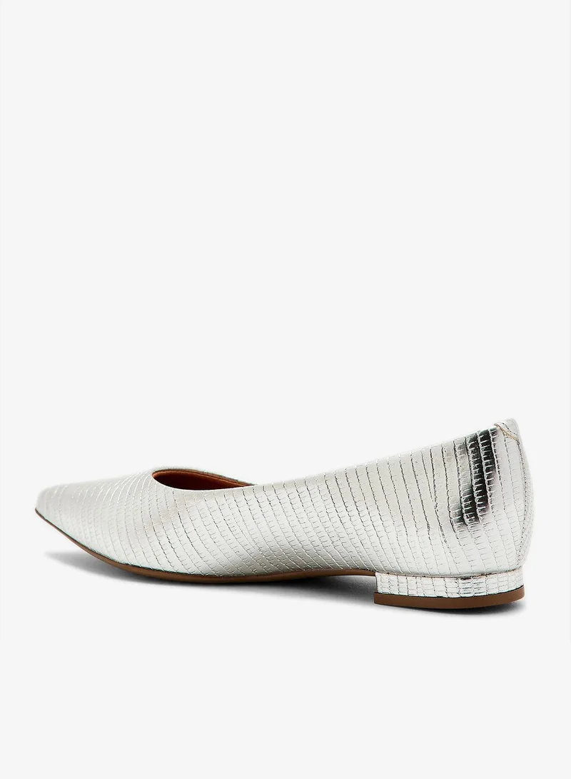 VIZZANO Silver Low Heels Pump for Women – Elegant Office Heel Shoes & Classic Pumps for Girls for Women | Best Price UAE