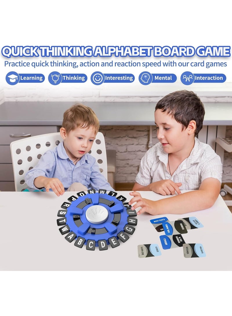 كيلا ألعاب الكلمات، لعبة لوحية عائلية سريعة الوتيرة، من ٢ إلى ٨ لاعبين، ١٤٤ فئة، وسباق ضد المؤقت لاختيار إجابة، ألعاب تفكير ممتعة للأطفال - Image 2